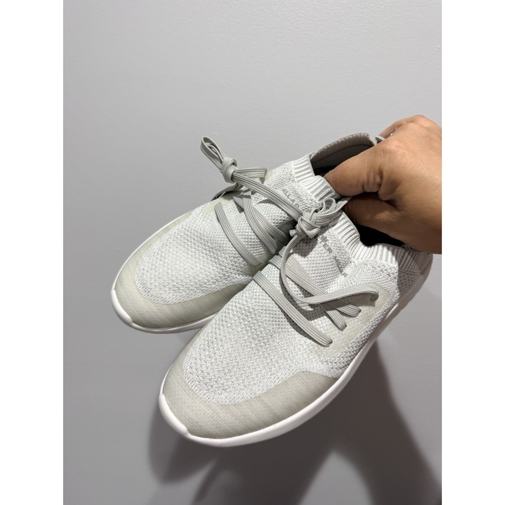NWOB Peter Millar Shoes Sz 8.5 Light Weight Gray Knit P